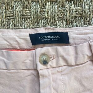 Scotch & Soda cotton pink shorts